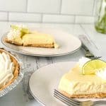 You can't go wrong with a classic key lime pie. A simple and tasty dessert, perfect for a hot summer day, Quick and Easy Key Lime Pie is a make-ahead dream. The tart and sweet combination is sure to be a winner. This summer pie recipe has the perfect balance of sweetness and key lime flavor. This is an easy summer dessert recipe to bring to a picnic or summer potluck.
