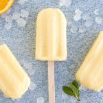 Orange Julius Popsicles are creamy, smooth and full of orange flavor. If you love an orange creamsicle, you are going to love this variation of the classic frozen treat.