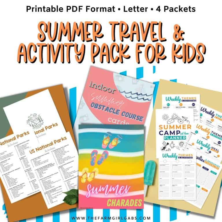 Summer activity pack