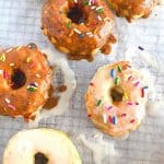 Homemade Donuts are a delicious breakfast treat or snack! Quick to make and healthier than cooking them in oil, 5 Minute Air Fryer Donuts can be customized with different flavored glazes. This is an easy air-fryer dessert recipe.