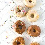 Homemade Donuts are a delicious breakfast treat or snack! Quick to make and healthier than cooking them in oil, 5 Minute Air Fryer Donuts can be customized with different flavored glazes. This is an easy air-fryer dessert recipe.