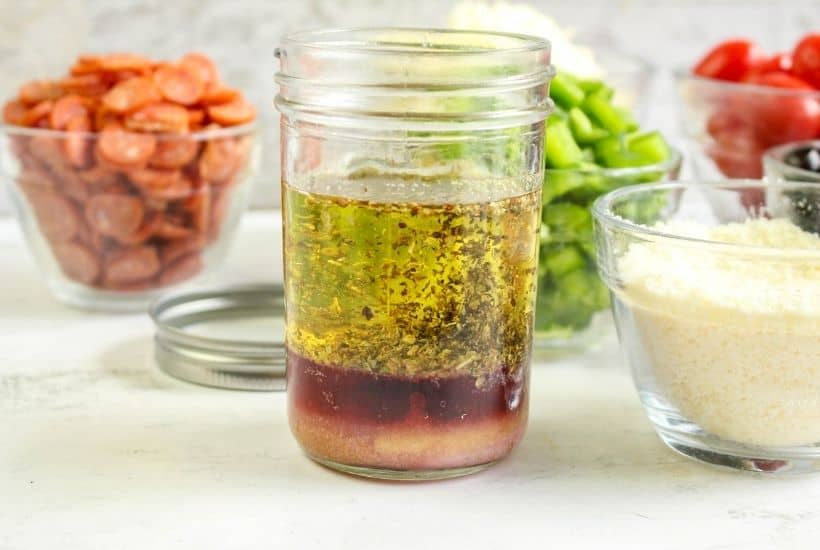 Easy Pepperoni Pasta Salad is a cold pasta salad recipe filled with pepperoni, cheese, vegetables and homemade Italian dressing. This zesty pepperoni pasta salad is perfect for potlucks, summer BBQs and large crowds! This really is the best cold pasta salad recipe!
