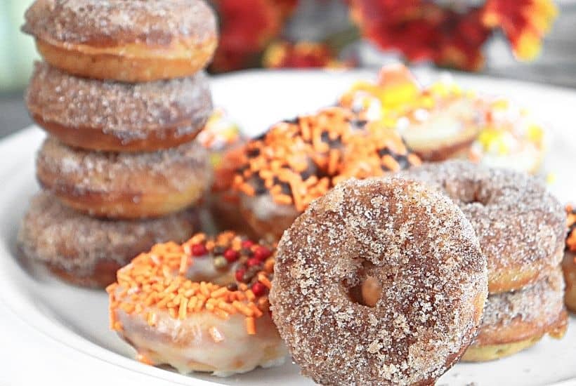 donut is full of sweet apple cider flavor and topped with a cinnamon-sugar mixture. You will love this delicious baked donuts recipe.