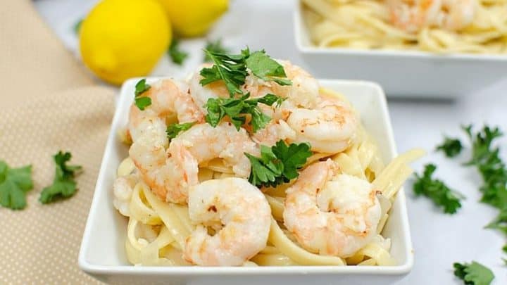 Instant pot best sale shrimp scampi pasta