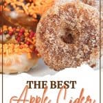 It doesn't have to be fall to enjoy these Baked Apple Cider Donuts. This no yeast baked donut is full of sweet apple cider flavor and topped with a cinnamon-sugar mixture. These easy old-fashioned baked donuts are made with simple ingredients. They are a baked and not friend. These homemade apple cider donuts are soft and moist cake-like doughnuts.