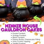 Minnie Mouse Witch Cauldrons