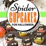 Oreo Spider Cupcakes for Halloween are a tasty treat that kids will love eating and making. The colorful and cute cupcakes are sure to be a huge hit at Halloween gatherings, birthday parties and fall activities with family and friends. The best part yet, this Halloween-inspired cupcake recipe is topped with an Oreo cookie spider.