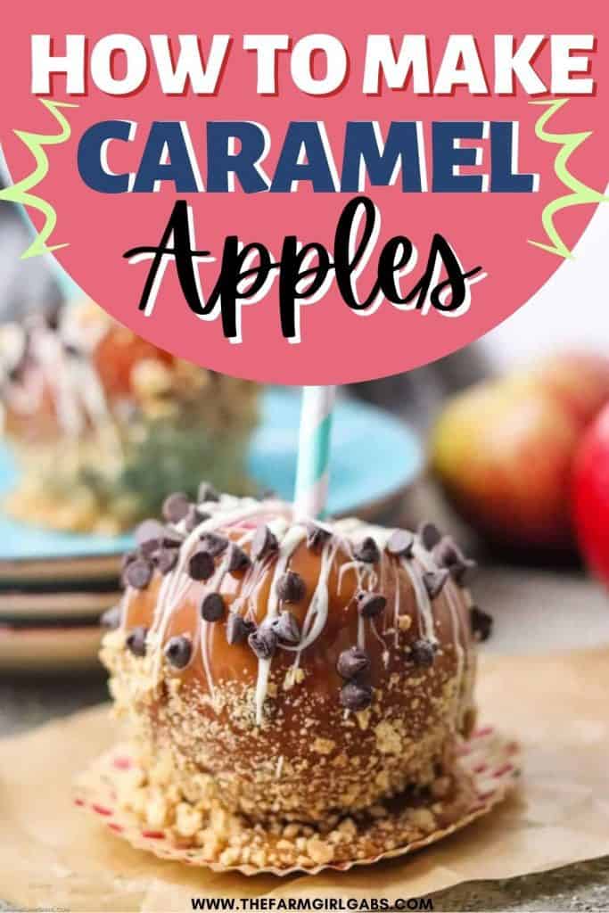 how to make CARAMEL Apples