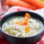Ready for an ultimate comfort food recipe? Soothe your soul with a flavorful homemade meal when following this easy Chicken Rice Soup recipe. It’s easy to prepare and perfect to serve on those cold days when you need something warm and soothing in your system. This homemade chicken and rice soup recipe is easy to make and so delicious.