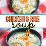 Ready for an ultimate comfort food recipe? Soothe your soul with a flavorful homemade meal when following this easy Chicken Rice Soup recipe. It’s easy to prepare and perfect to serve on those cold days when you need something warm and soothing in your system. This homemade chicken and rice soup recipe is easy to make and so delicious.