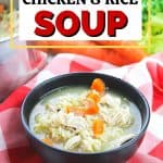 Ready for an ultimate comfort food recipe? Soothe your soul with a flavorful homemade meal when following this easy Chicken Rice Soup recipe. It’s easy to prepare and perfect to serve on those cold days when you need something warm and soothing in your system. This homemade chicken and rice soup recipe is easy to make and so delicious.
