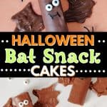 How To Make Halloween Bat Cakes