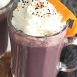 ouble. This delightful brew will warm you up for Halloween. Whip up a batch of this Slow Cooker Hot Chocolate this Halloween.