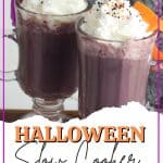 ouble. This delightful brew will warm you up for Halloween. Whip up a batch of this Slow Cooker Hot Chocolate this Halloween.