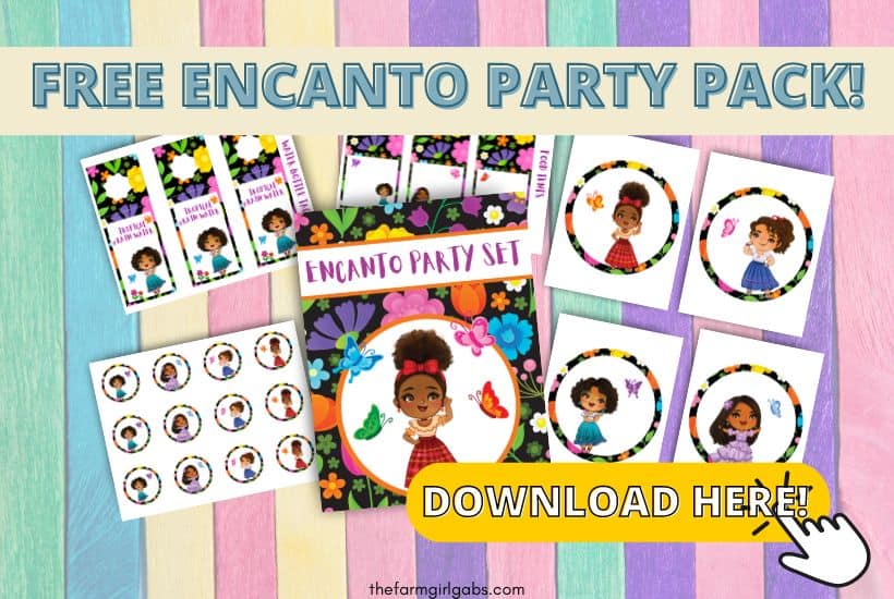 Free Encanto Party Printable