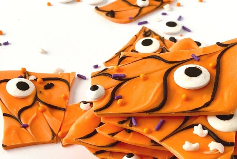 Easy Halloween Bark - Fun Halloween treat idea