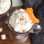 up a batch of this Slow Cooker Hot Chocolate this Halloween.