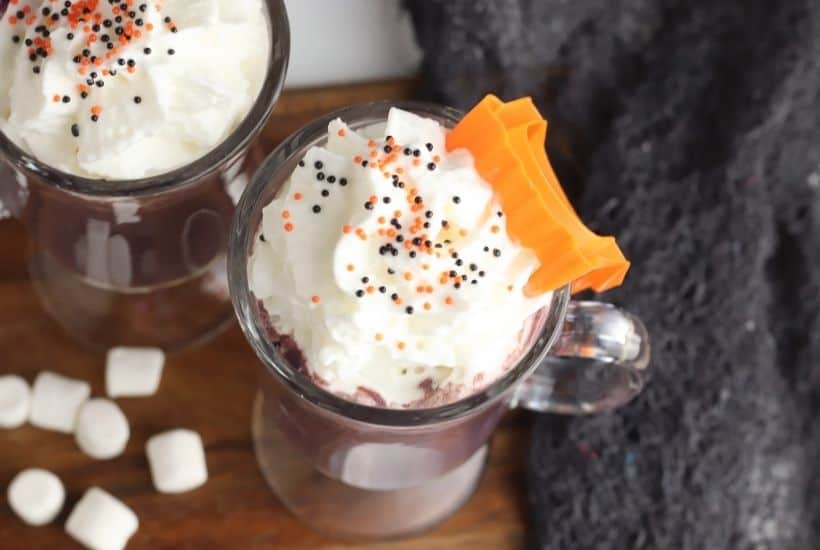 up a batch of this Slow Cooker Hot Chocolate this Halloween.