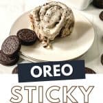 Oreo sticky buns are perfect for a quick breakfast or a sweet and delicious dessert. And they have Oreos in the recipe so what's not to love about them? Sticky buns are such a classic treat for breakfast or dessert. If you’re a fan of Oreo cookies, you’re going to love these Oreo Sticky Buns. This easy OREO sweet roll recipe is full of sweet flavor with a chocolate twist, making them an incredible dessert to serve after dinner.