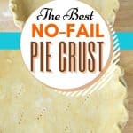 The perfect pie recipe starts with the perfect pie crust. This no-fail Pie Crust Recipe is super easy and delectably flaky. With only seven pantry staples needed for this easy dessert recipe, you will have a delicious pie for dessert ready in no time.