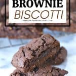 rownie Almond Biscotti are a sweet and chocolaty twist on the classic Italian cookie. Make a batch to dunk in your morning joe.