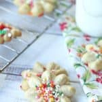 Classic homemade butter spritz cookies