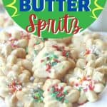 Classic homemade butter spritz cookies