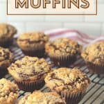 Easy, simple and perfect for the holiday season. These Gingerbread Streusel Muffins are a perfect easy muffin recipe to celebrate the upcoming holiday season. This easy muffin recipe is a delicious grab-and-go breakfast or snack idea.