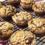 Easy, simple and perfect for the holiday season. These Gingerbread Streusel Muffins are a perfect easy muffin recipe to celebrate the upcoming holiday season. This easy muffin recipe is a delicious grab-and-go breakfast or snack idea.