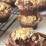 Easy, simple and perfect for the holiday season. These Gingerbread Streusel Muffins are a perfect easy muffin recipe to celebrate the upcoming holiday season. This easy muffin recipe is a delicious grab-and-go breakfast or snack idea.