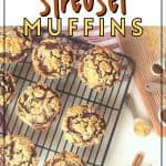 Easy, simple and perfect for the holiday season. These Gingerbread Streusel Muffins are a perfect easy muffin recipe to celebrate the upcoming holiday season. This easy muffin recipe is a delicious grab-and-go breakfast or snack idea.