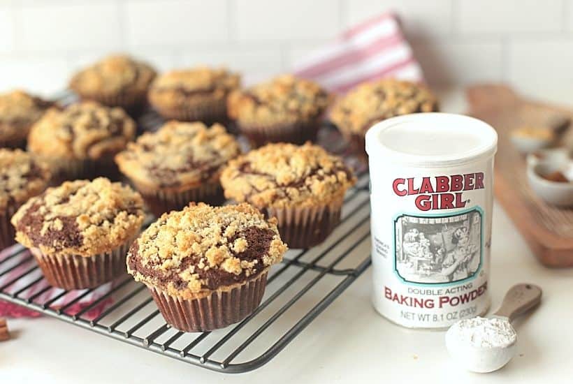 Easy, simple and perfect for the holiday season. These Gingerbread Streusel Muffins are a perfect easy muffin recipe to celebrate the upcoming holiday season. This easy muffin recipe is a delicious grab-and-go breakfast or snack idea.