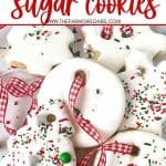 Learn how to make delicious cookies that look like decorative holiday ornaments with this recipe for Christmas Ornament Sugar Cookies. Not only do they look impressive, but they also taste amazing.