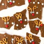 Learn how to make an easy and delicious treat to enjoy with family and friends for the holiday season. You’ll love the chocolatey taste of this sweet and simple Reindeer Bark recipe.