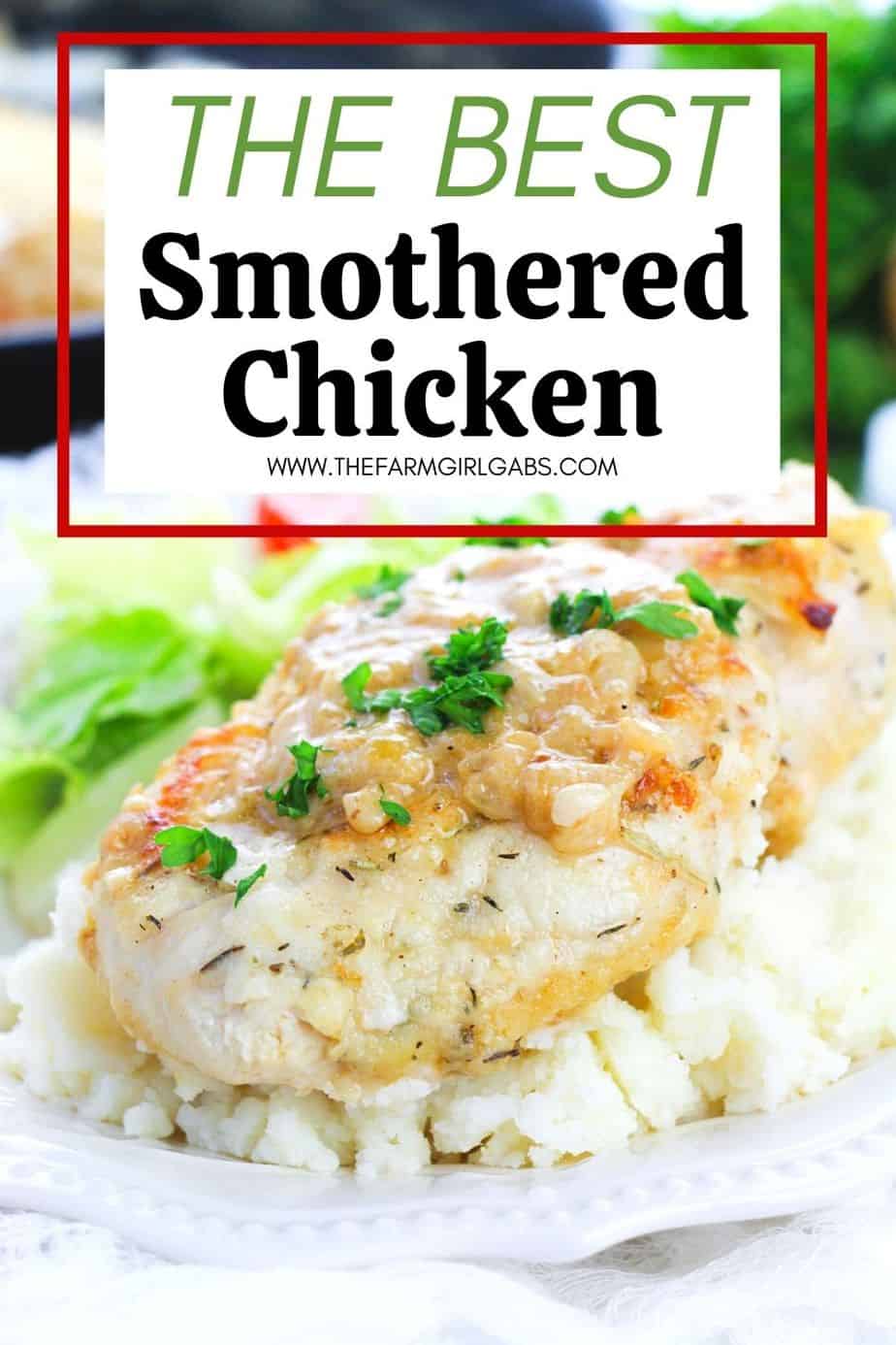 Smothered Chicken - The Farm Girl Gabs®