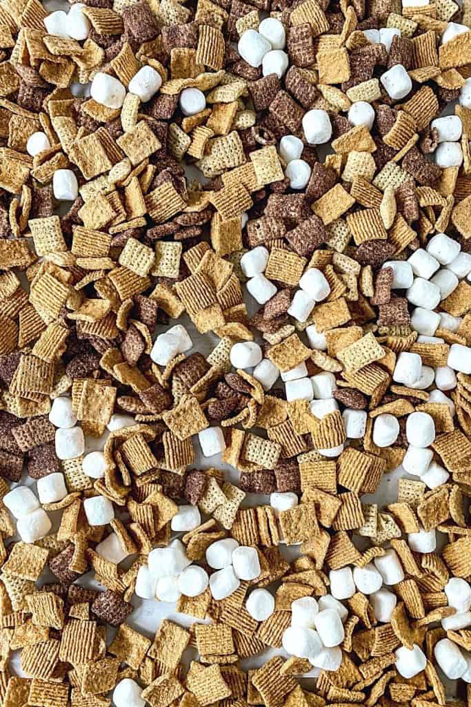 Easily make the perfect snack to enjoy while on the go or when hosting gatherings with loved ones. This S’mores Party Mix tastes great and is easy to prepare within minutes. This easy recipe also makes a great homemade holiday gift idea to give to family and friends.