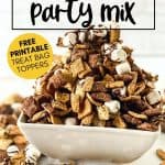 Easily make the perfect snack to enjoy while on the go or when hosting gatherings with loved ones. This S’mores Party Mix tastes great and is easy to prepare within minutes. This easy recipe also makes a great homemade holiday gift idea to give to family and friends.