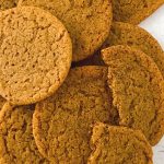 Prepare zesty and fresh-baked treats to eat during the holiday season with this recipe for Gingersnap Cookies. The recipe is simple enough and will leave you with the tastiest cookies to enjoy.