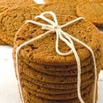 Prepare zesty and fresh-baked treats to eat during the holiday season with this recipe for Gingersnap Cookies. The recipe is simple enough and will leave you with the tastiest cookies to enjoy.
