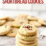 These irresistibly good Holiday Shortbread Cookies are very easy to make and will keep your family and friends coming back for more. Enjoy a classic treat during the holiday season with these easy and incredibly delicious Holiday Shortbread Cookies. These baked treats won’t take long to prepare, leaving you with crisp, buttery and tasty Christmas cookies to share with your loved ones or at a Cookie Exchange.