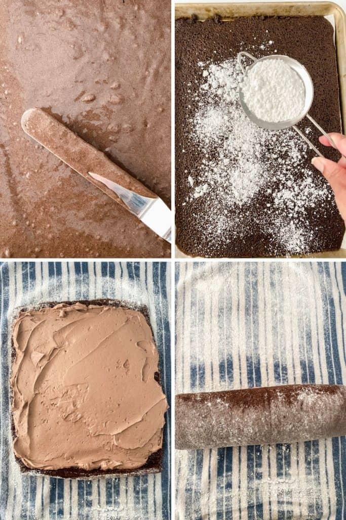 Get ready for the holidays with this fun Traditional Yule Log recipe. The Traditional Yule Log is a popular dessert commonly made during the holiday season in celebration of Christmas. The dessert consists of chocolate cake rolled with buttercream. While it looks like a giant version of a Swiss Roll, it tastes even better and is the perfect dessert to bring with you for any holiday dinners you plan on attending.