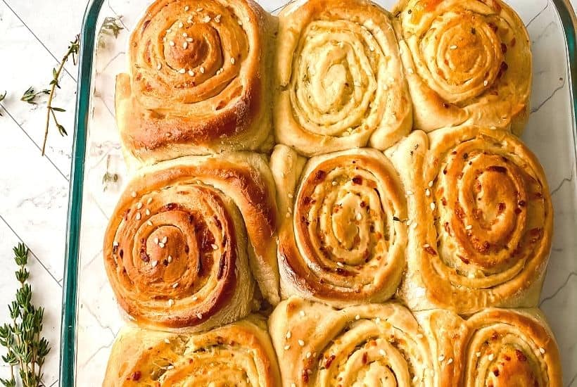 Make the perfect appetizer, lunch, or dinner for yourself and your loved ones with this Savory Mozzarella Stuffed Pinwheels recipe. These pinwheels are cheesy, flavorful, and sure to keep you coming back for more. These pizza roll-ups are a great appetizer recipe, game day snack or easy lunch or meal idea.