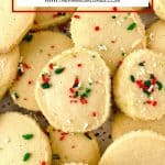 These irresistibly good Holiday Shortbread Cookies are very easy to make and will keep your family and friends coming back for more. Enjoy a classic treat during the holiday season with these easy and incredibly delicious Holiday Shortbread Cookies. These baked treats won’t take long to prepare, leaving you with crisp, buttery and tasty Christmas cookies to share with your loved ones or at a Cookie Exchange.