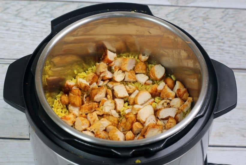 Arroz Con Pollo is a flavorful chicken and rice dish first created in Peru. You’ll prepare the chicken and rice together in the Instant Pot while adding chicken broth and assorted seasonings to it. The finished result is a tasty, homemade meal that will satisfy your craving for something delicious and unique to eat for dinner.