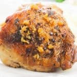 Make a delicious main dish entree with this recipe for Garlic Chicken Thighs. They’re juicy, tender, and full of flavor, making them the perfect meat to serve with your favorite side dishes. This easy chicken recipe is an easy weeknight meal idea.