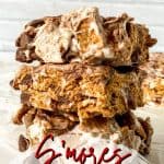 If you’ve always enjoyed making s’mores by the fireside, be sure to give this recipe a try. These tasty and sweet S’mores Treat Bars are easy to make and perfect for a grab-and-go treat.