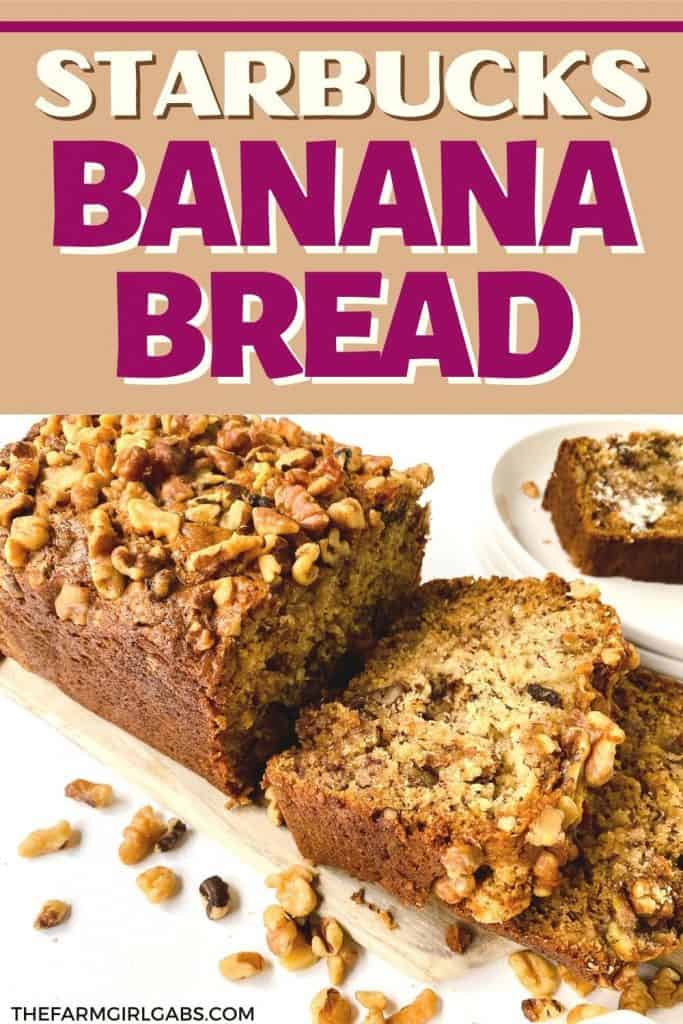 If you love the tastes of Starbucks’ fresh and delicious baked sweetbreads, you need to try this incredible Copycat Starbucks Banana Bread recipe. This easy quick bread recipe is not difficult to make, leaving you with a deliciously sweet treat to enjoy. Try this best banana bread recipe for an easy snack idea. I also share my tips for making the best banana bread.