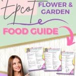 Take your tastebuds on a culinary adventure by visiting the outdoor kitchens at this year's 2022 Epcot International Flower And Garden Festival. Follow these helpful Walt Disney World travel tips. Download a Free Epcot Flower & Garden Food & Drink Checklist. Use this Disney printable on your culinary adventure.