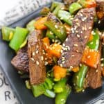 Skip take out and make your own Chinese recipe at home. Sesame Beef Stir Fry. is easy to prepare and has the perfect taste, sure to keep you coming back for more. Try this easy dinner recipe for a quick weeknight meal. This easy stir fry recipe is loaded with beef, vegetables and tossed in a delicious sauce.