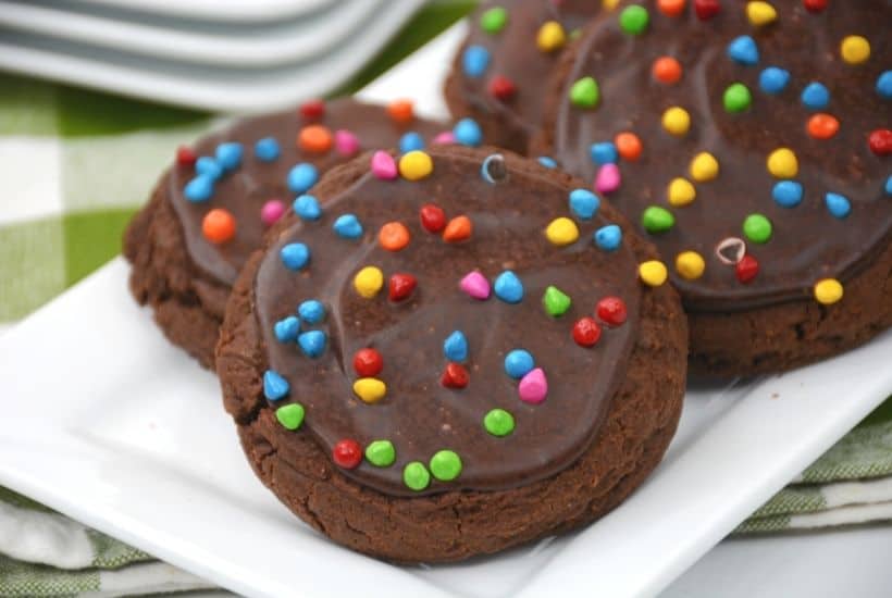 Crumbl Cosmic Brownie Cookies